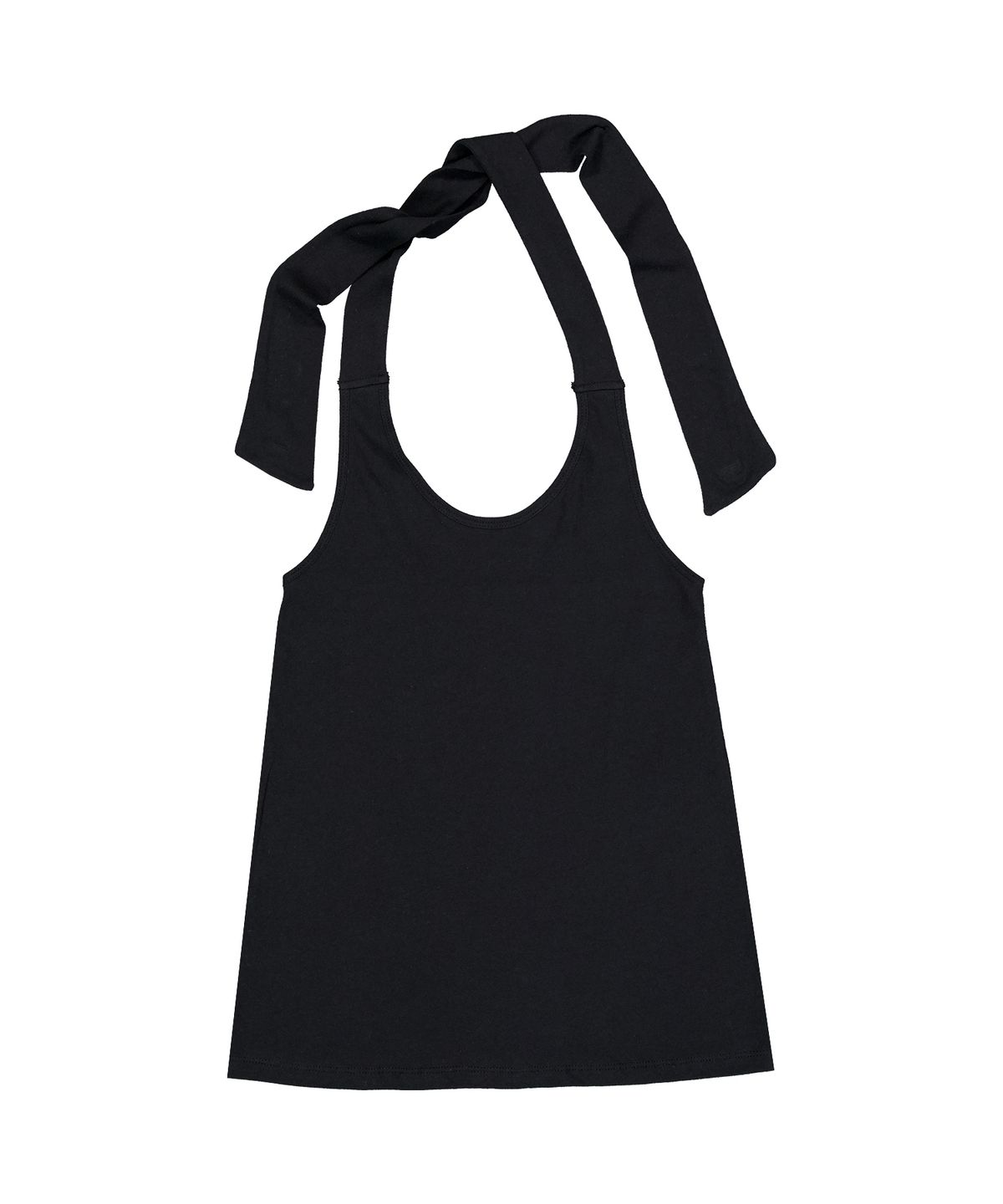 버터니(BUTTONY) LAYERED STRAP SLEEVELESS TOP (BLACK)