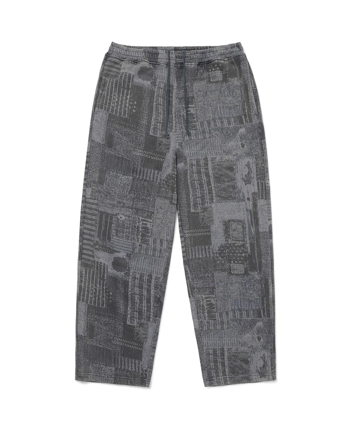 디스이즈네버댓(THISISNEVERTHAT) Crazy Faded Jacquard Sweatpant Patchwork