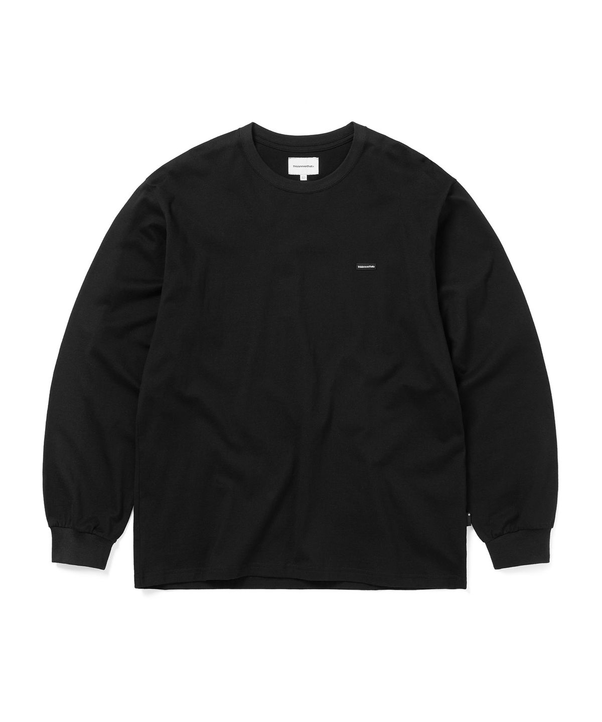 디스이즈네버댓(THISISNEVERTHAT) T.N.T. Classic HDP L/S Tee Black