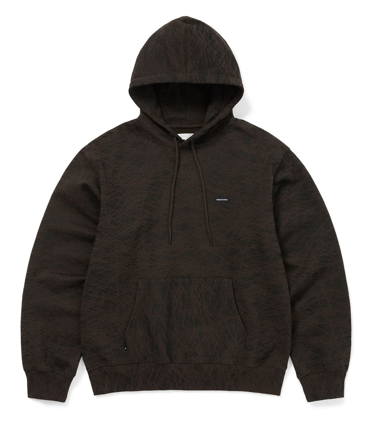 디스이즈네버댓(THISISNEVERTHAT) T.N.T. Classic HDP Hoodie Scribble Black