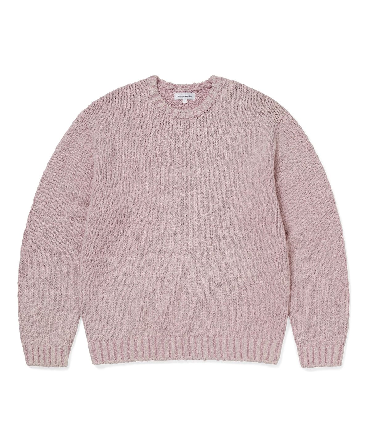 디스이즈네버댓(THISISNEVERTHAT) Boucle Sweater Pink