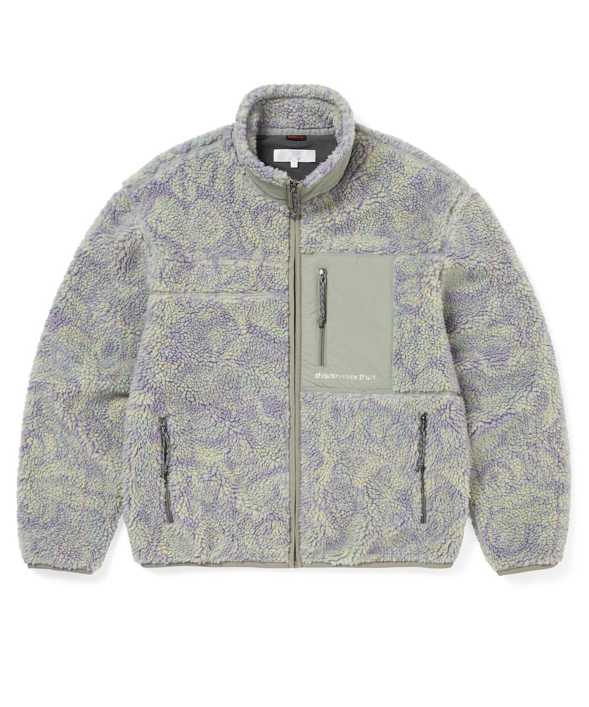 디스이즈네버댓(THISISNEVERTHAT) SP Sherpa Fleece Jacket Mint