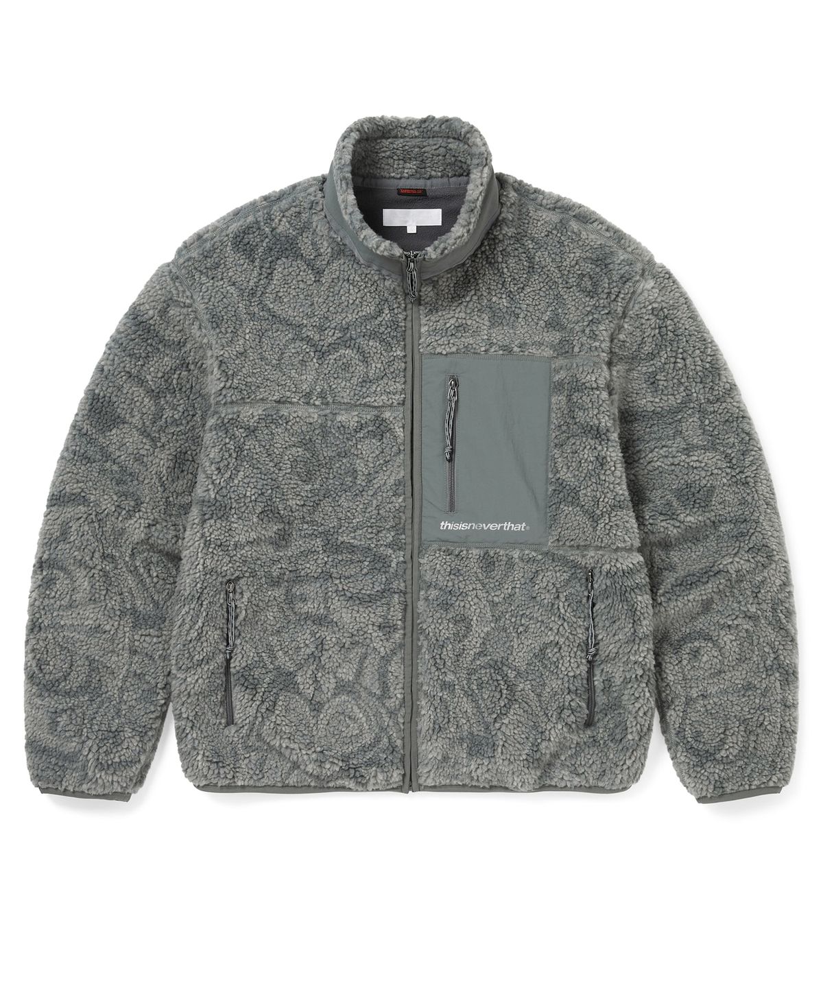 디스이즈네버댓(THISISNEVERTHAT) SP Sherpa Fleece Jacket Grey