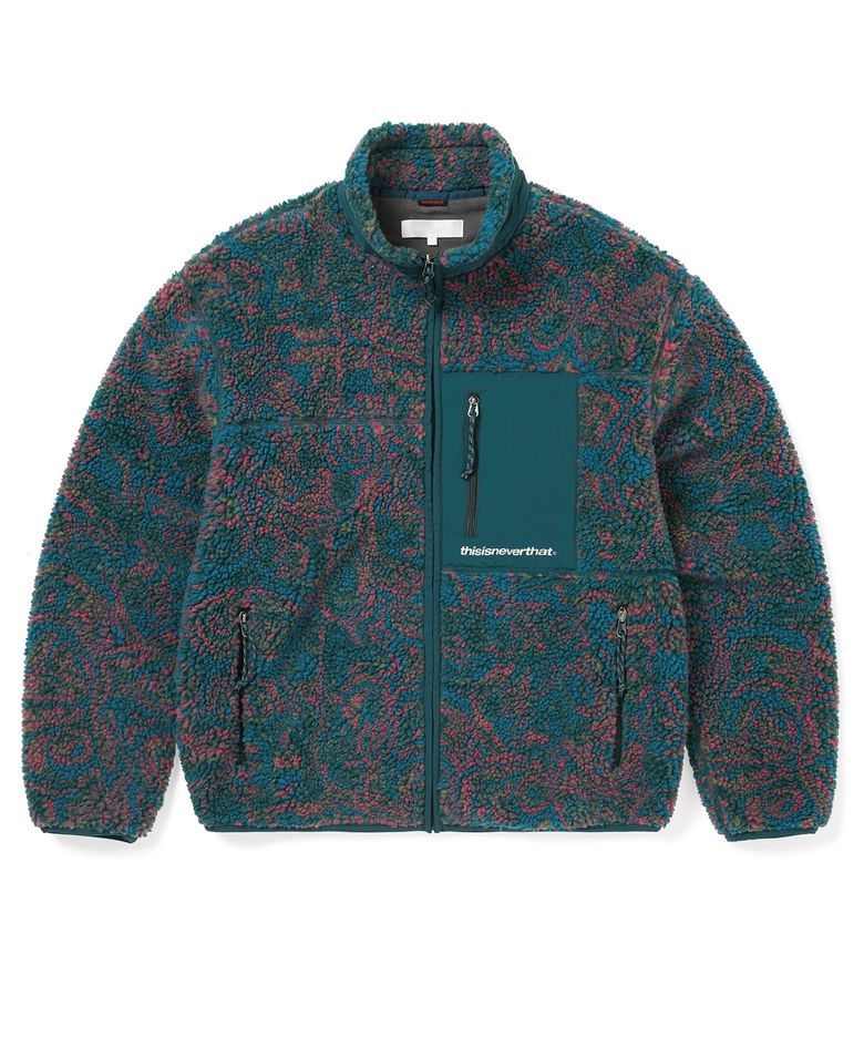 SP Sherpa Fleece Jacket Green