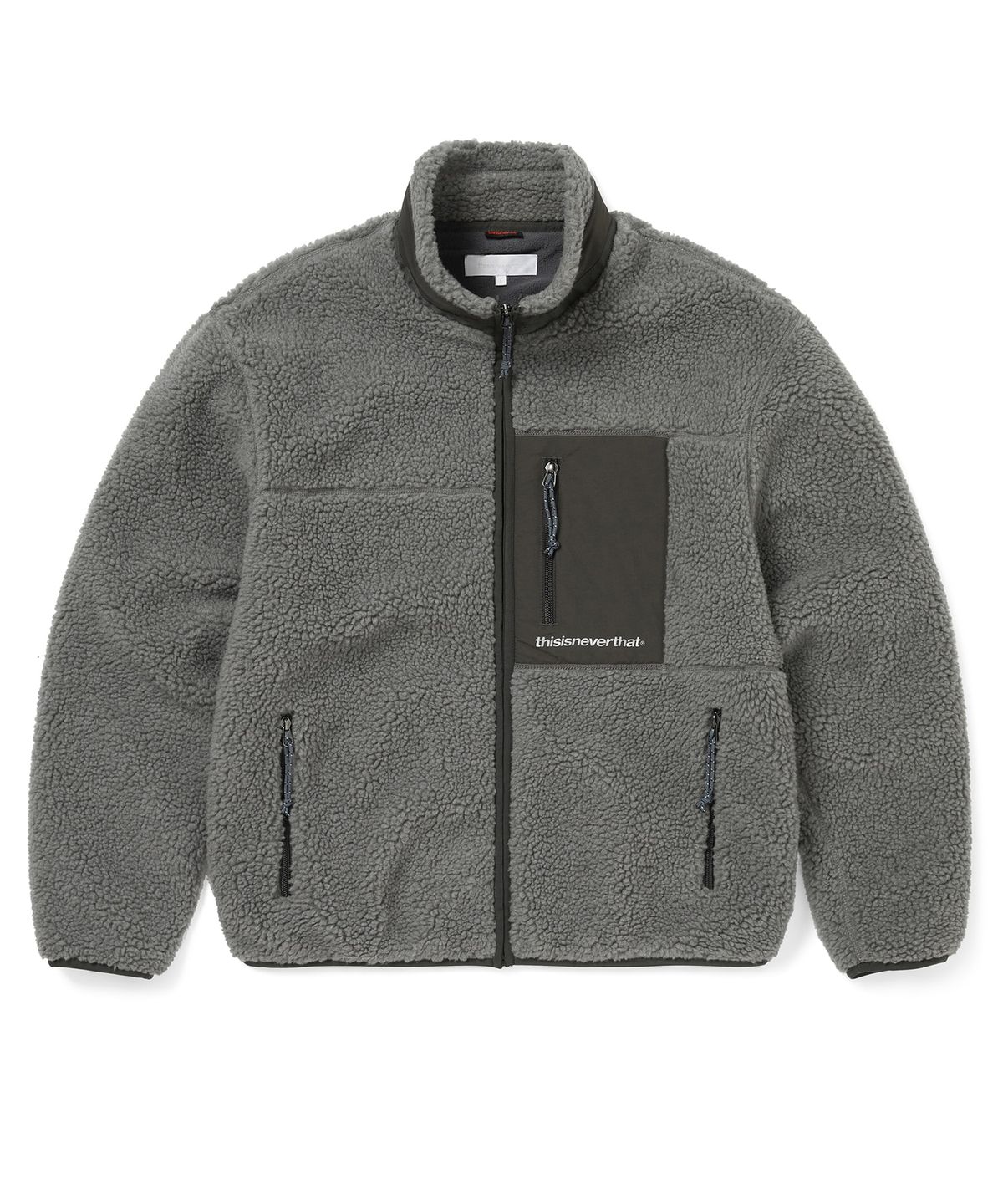 디스이즈네버댓(THISISNEVERTHAT) SP Sherpa Fleece Jacket Charcoal