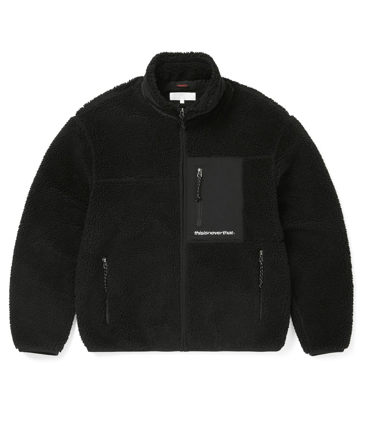 디스이즈네버댓(THISISNEVERTHAT) SP Sherpa Fleece Jacket Black