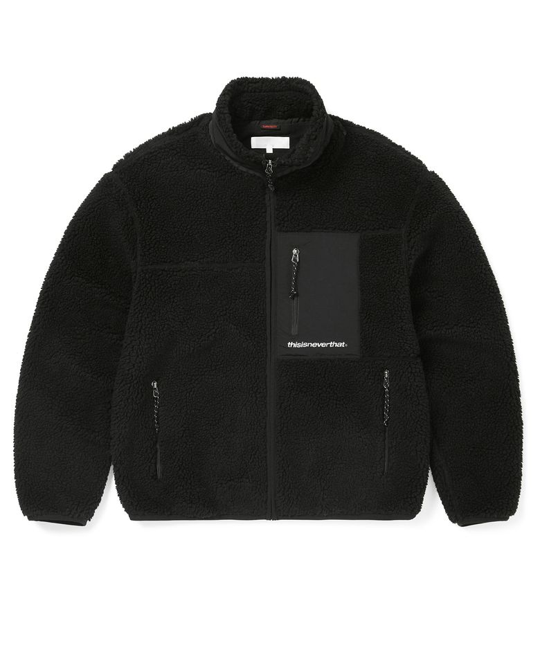 SP Sherpa Fleece Jacket Black