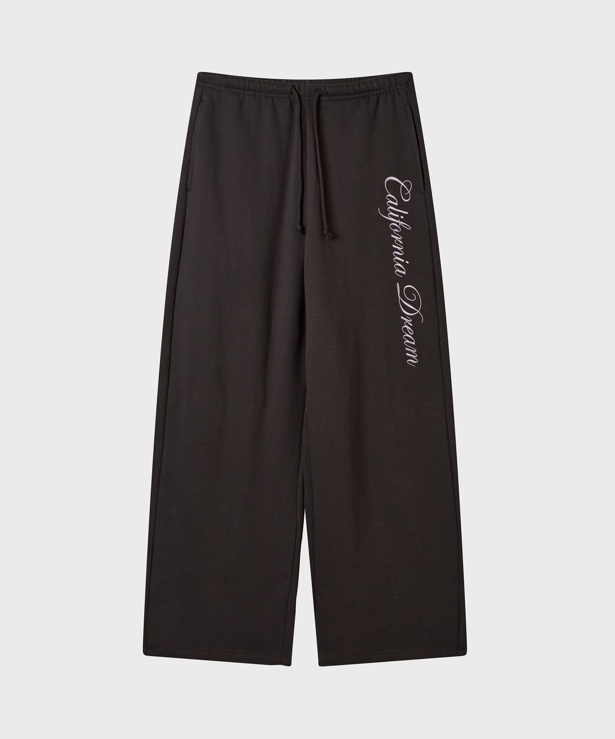 후아유(WHO.A.U) Graphic Wide Pants(Brushed) / WHTMG4T42F