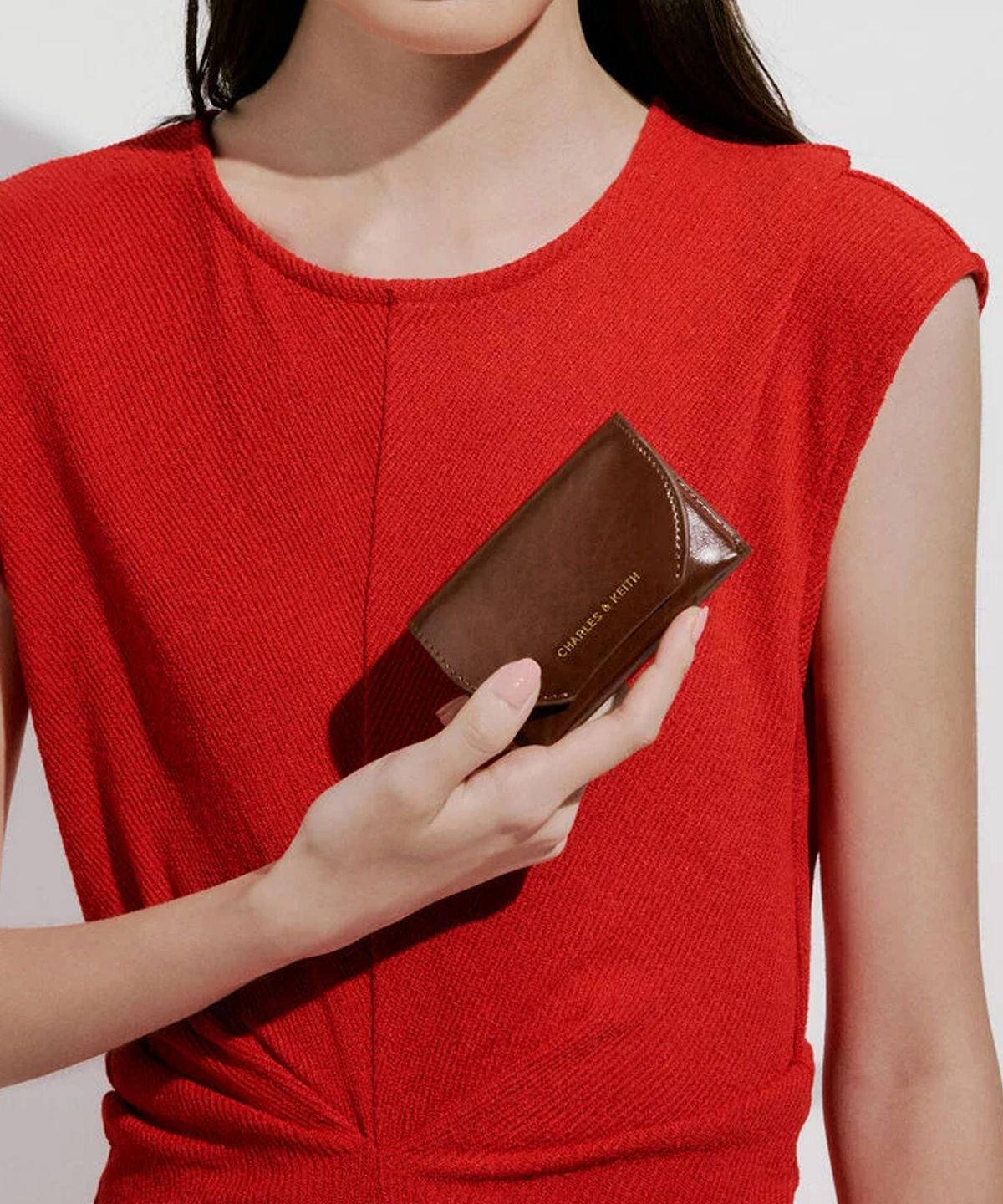찰스앤키스(CHARLES & KEITH) 에놀라 플론트 플랩 월렛 2colors CK6-10770658
