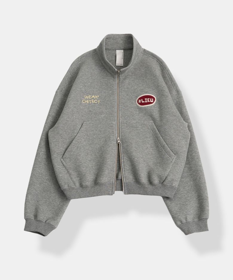 MOTORSPORTS ZIP-UP / GRAY