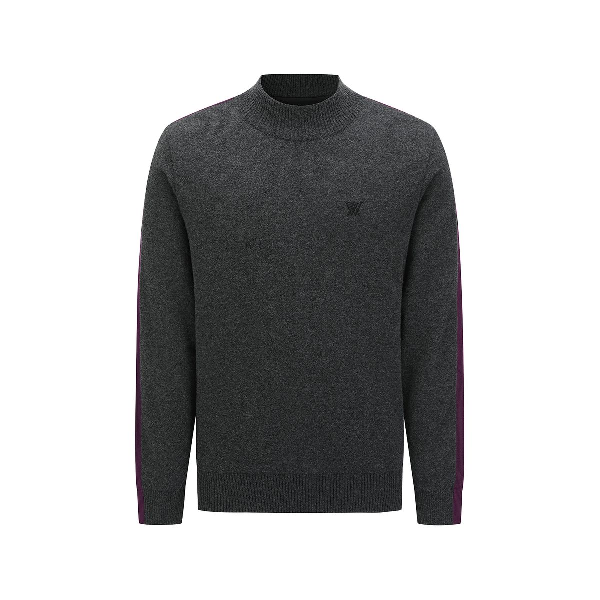 어뉴골프(ANEW GOLF) MEN MOCK NECK WINDPROOF TWO TONE SWEATER_MG