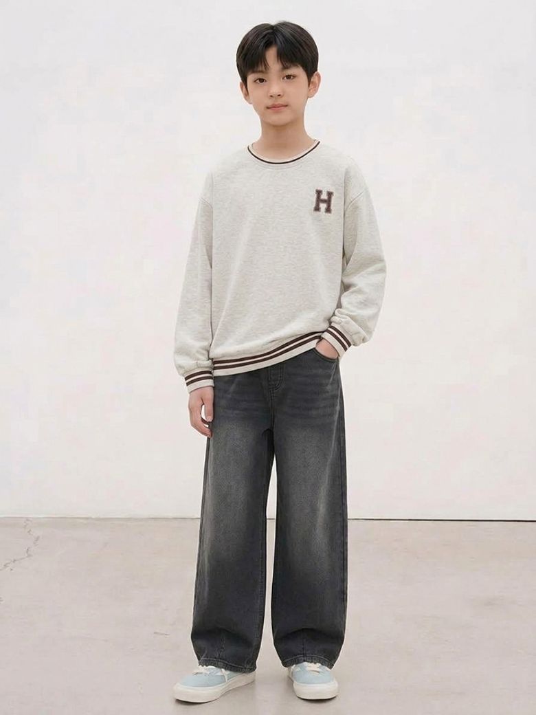틴즈 기모 벌룬 데님팬츠_165(14590-055-802-10)