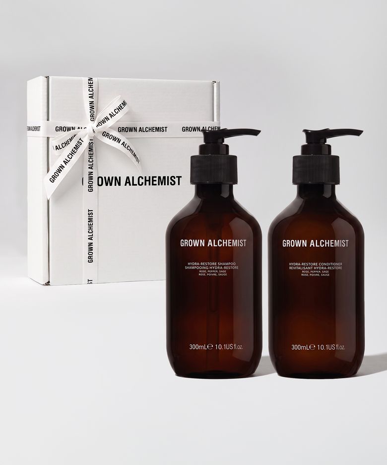 [선물포장] 헤어 듀오 (하이드라 리스토어 샴푸 300ml + 하이드라 리스토어 컨디셔너 300ml)