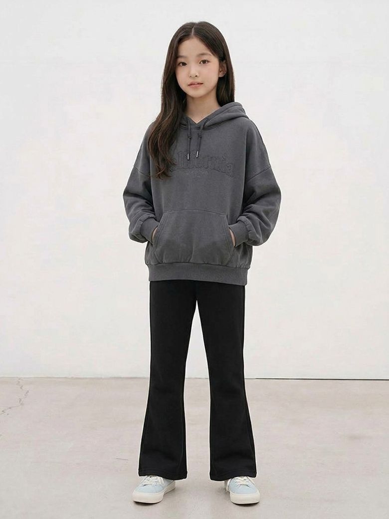 틴즈 여아 기모 부츠컷 저지 팬츠_100(14590-138-810-11)