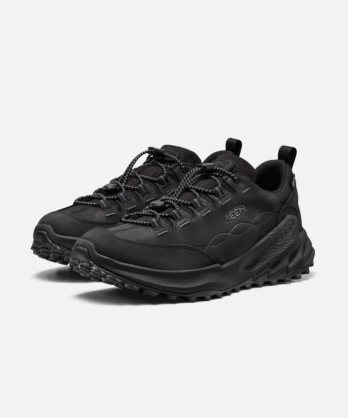 킨(KEEN) 재스퍼 자이오닉 워터프루프 남성 스니커즈 BLACK/BLACK