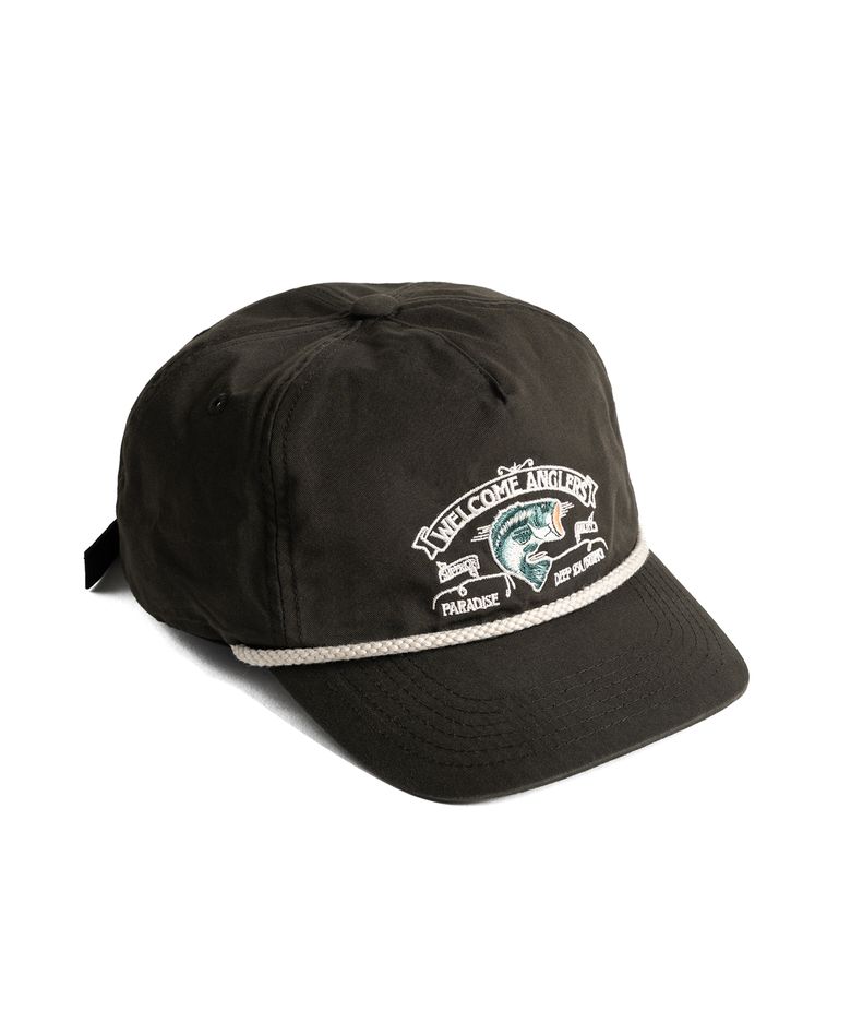W26 ANGLER CAP (dark olive)