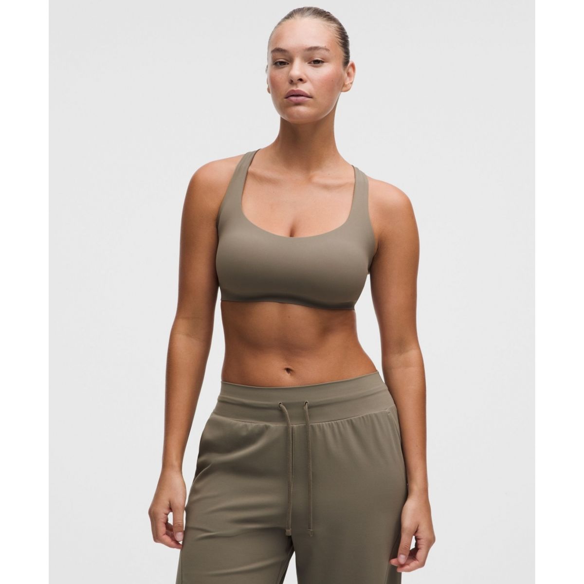 룰루레몬(LULULEMON) 플렉시플렉스 스트래피 요가 브라 *라이트 서포트, D DDD컵