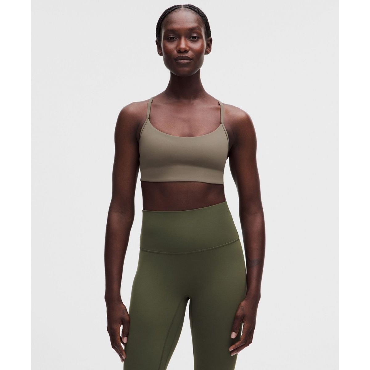 룰루레몬(LULULEMON) 플로우 Y 브라 라이트 서포트, A B컵 *업데이트 디자인  CYFR