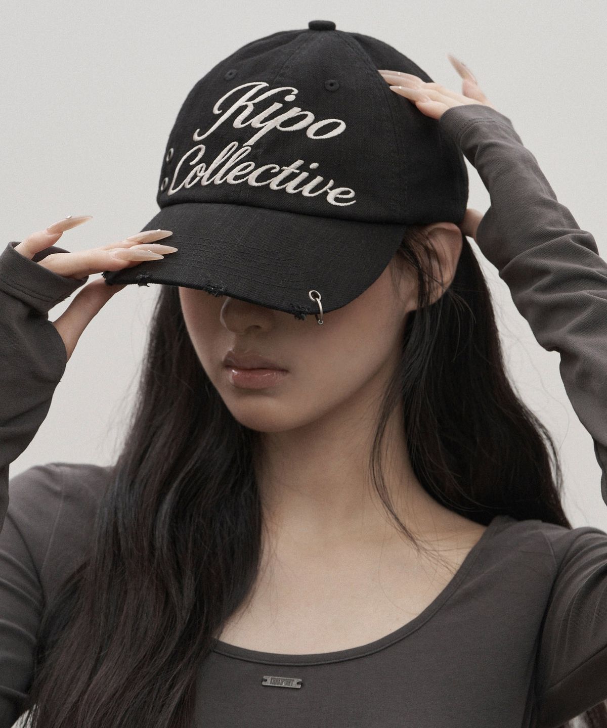 카키포인트(KHAKIPOINT) Kipo Piercing Cap (black)