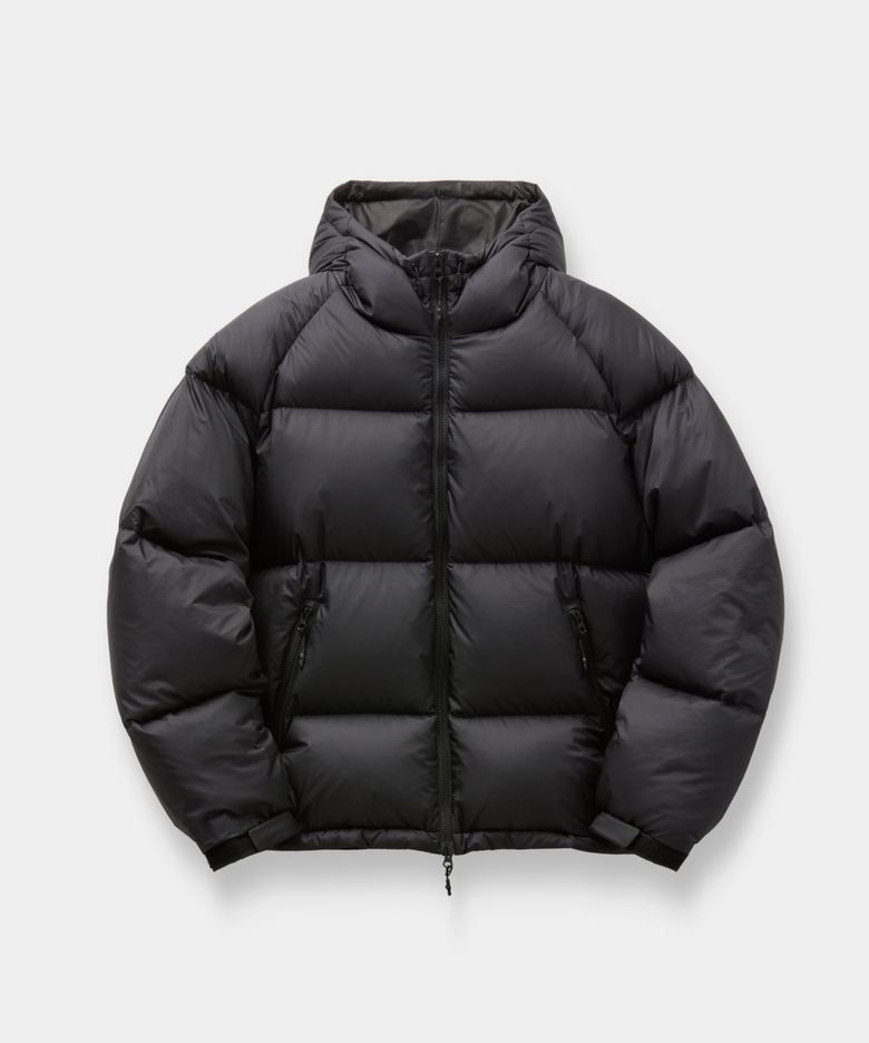 마이크로 립스탑 다운 푸퍼 (블랙)