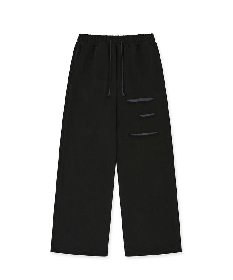 THREE FLAWS SWEATPANTS_BLACK
