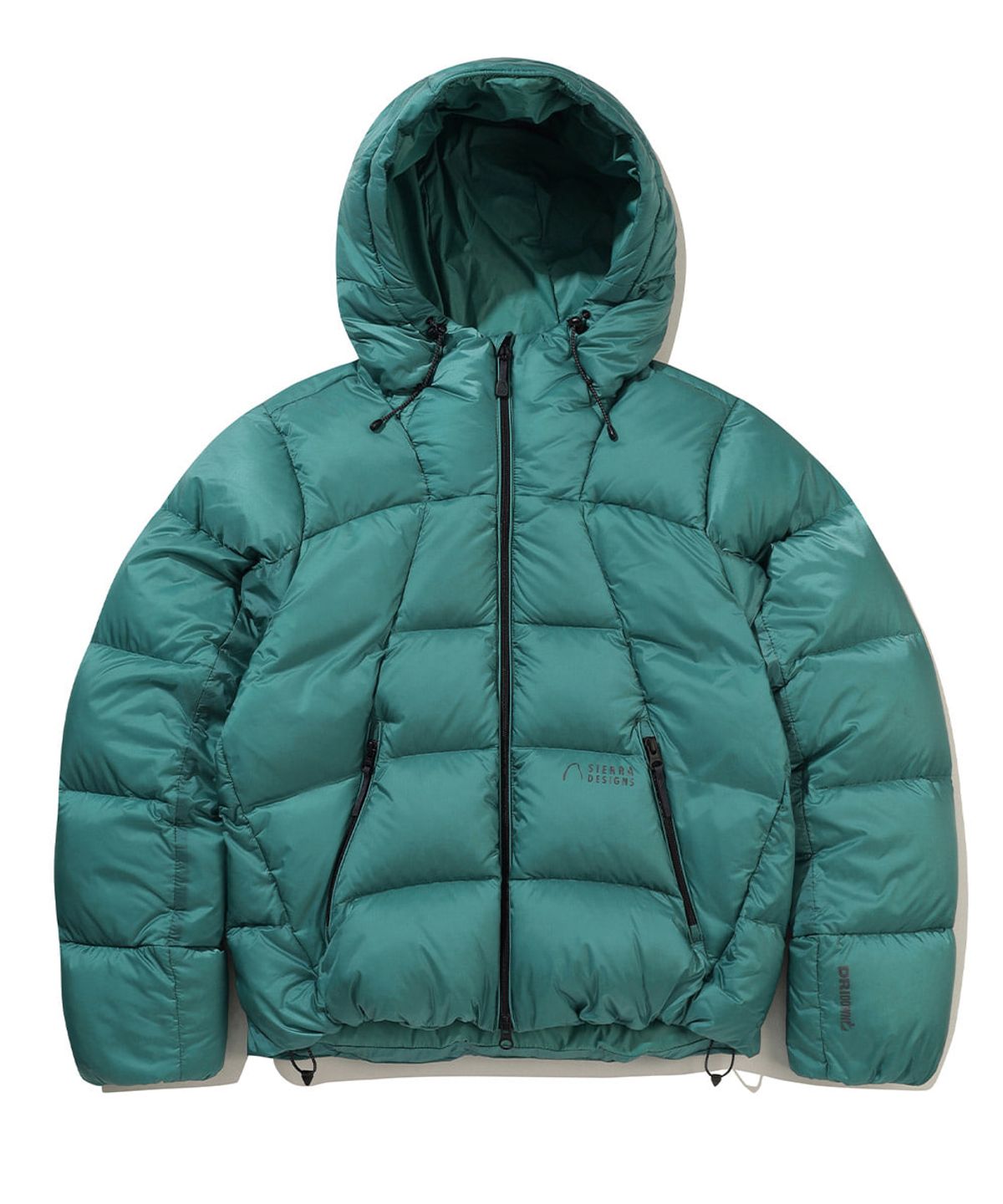 시에라디자인(SIERRA DESIGNS) W) 그랜드마더십 구스다운 후드자켓 BLUE GREEN