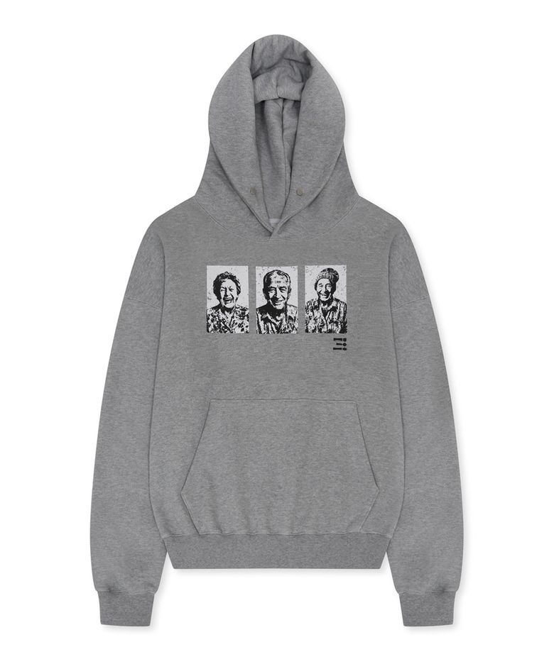 STACKED LAYER HOODIE_GRAY