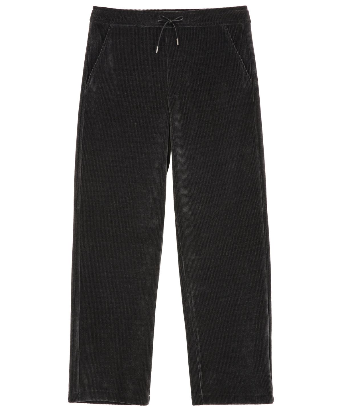 질스튜어트뉴욕 맨(JILLSTUART NEWYORK MEN) [LOUNGE-FIT]  코듀로이 셋업 스웻 팬츠 - 다크그레이 (JNPA6D284G3)