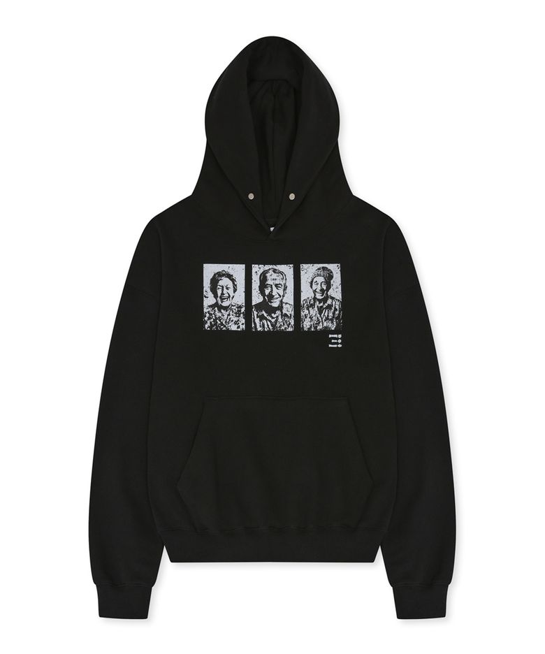 STACKED LAYER HOODIE_BLACK