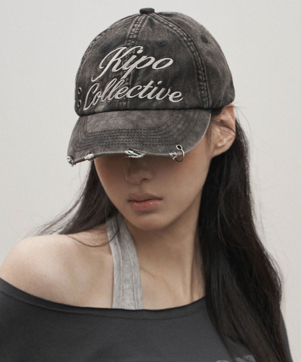 카키포인트(KHAKIPOINT) Kipo Piercing Cap (denim)