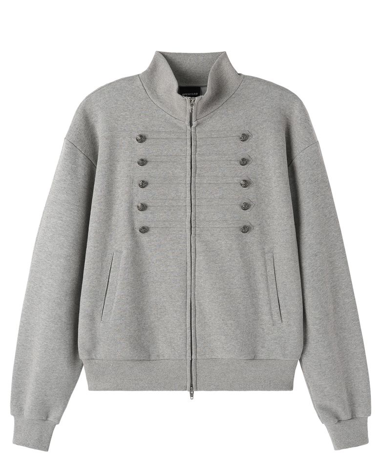 NAPOLEON SWEAT ZIP UP - MELANGE
