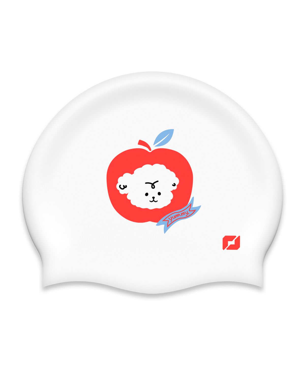 티에스나인(TSNINE) 애플퍼피 실리콘 수모 화이트