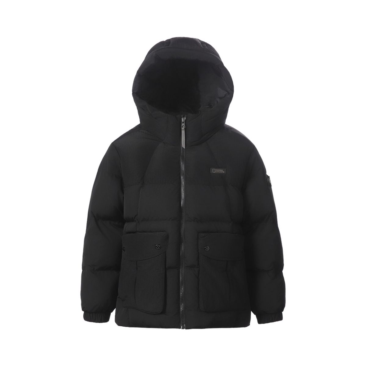 내셔널지오그래픽 키즈(NATIONAL GEOGRAPHIC KIDS) K264UPD810 에어로히트 발열 패딩 점퍼 CARBON BLACK