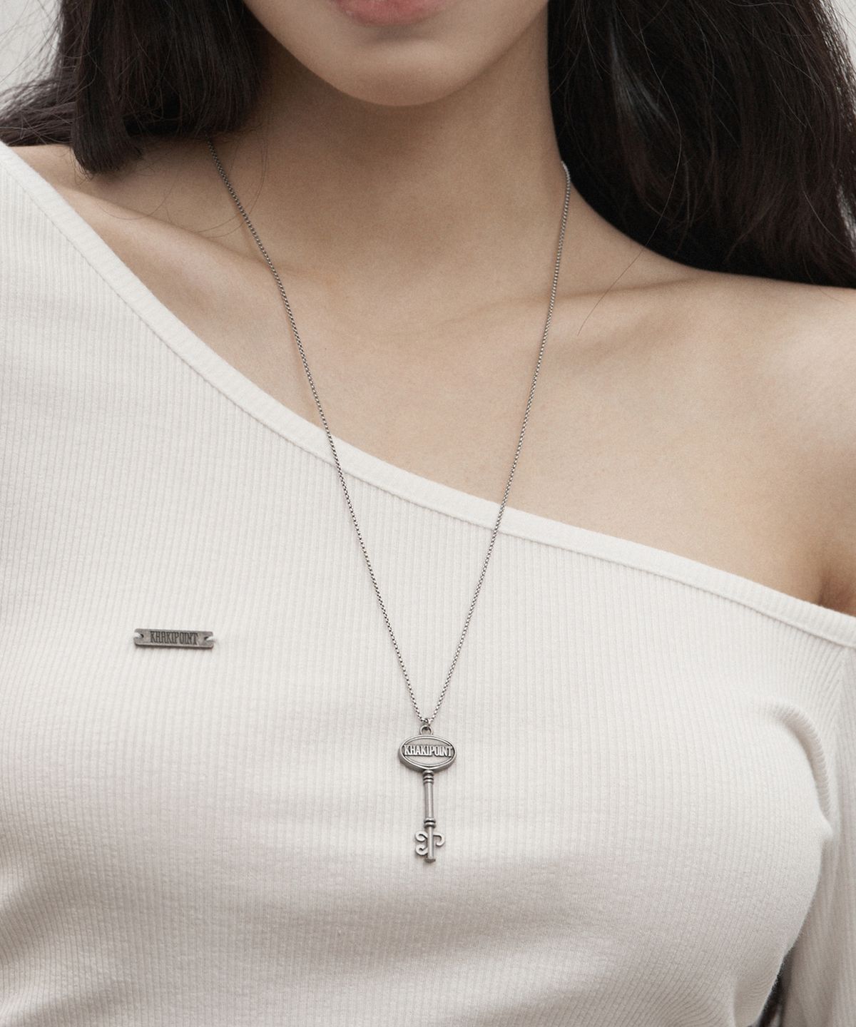 카키포인트(KHAKIPOINT) Oval Key Necklace