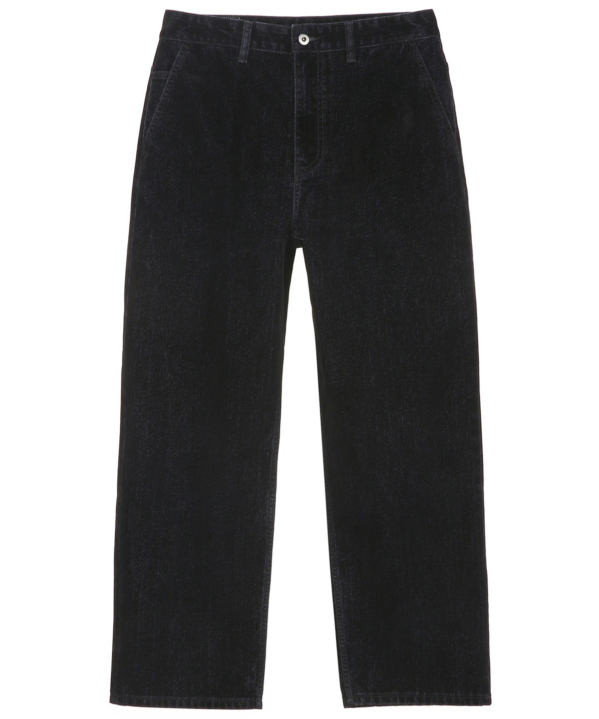 질스튜어트뉴욕 맨(JILLSTUART NEWYORK MEN) 벨벳 터치 데님 셋업 팬츠 - 블랙 (JNPA6D006BK)