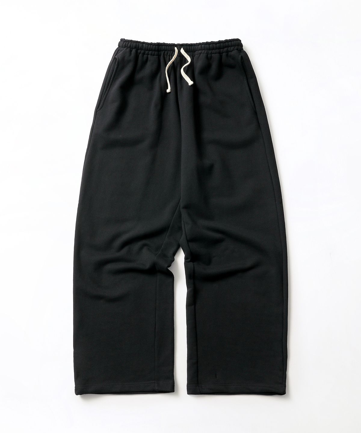 씨에이치사공사(CH.404) BASIC WIDE SWEAT PANTS BLACK