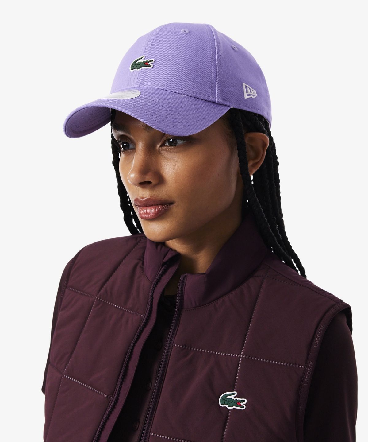 라코스테(LACOSTE) 여성 뉴에라 콜라보 9FORTY 골프 캡 RK7310-56N GFU