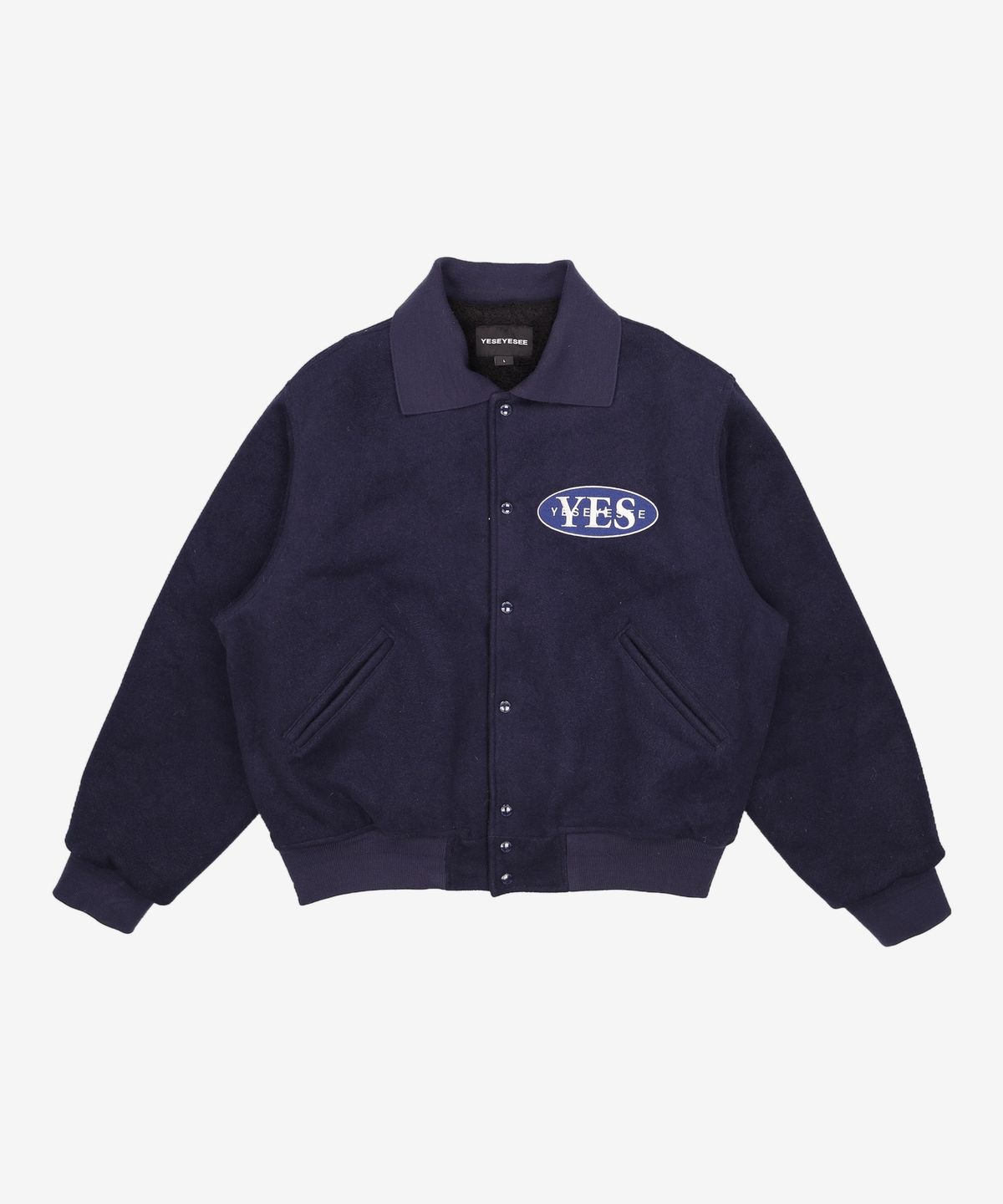 예스아이씨(YESEYESEE) Poker Varsity Jacket L