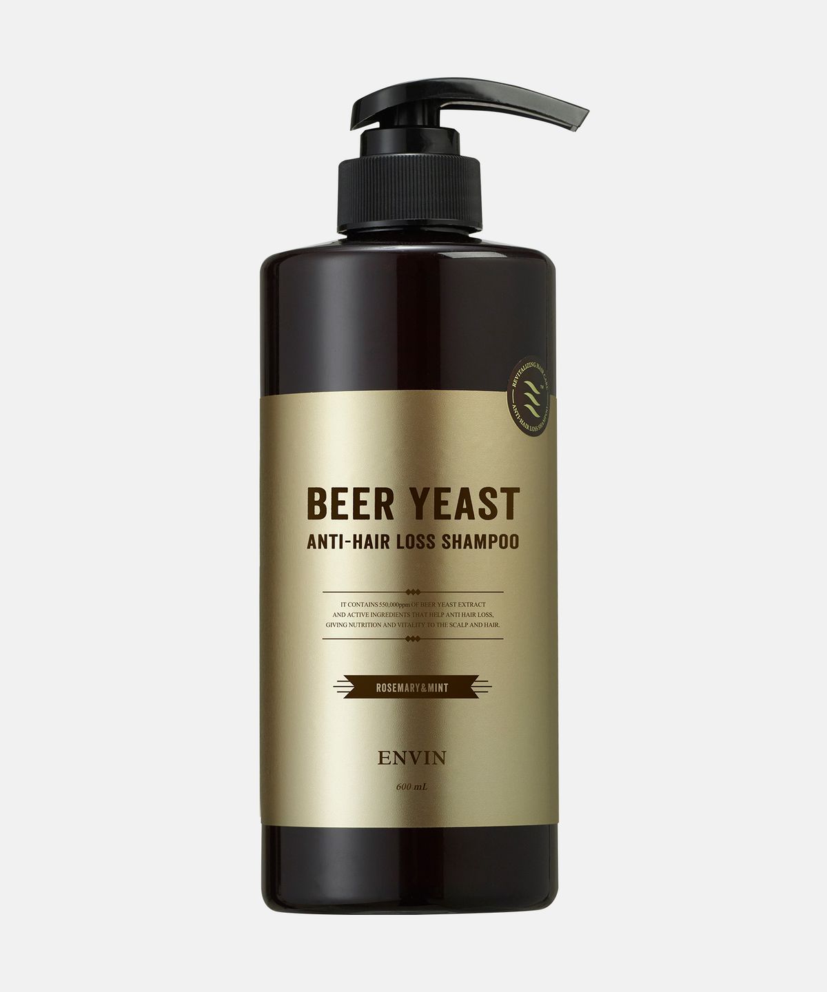 앙방(ENVIN) 앙방 맥주 효모추출물 55만 PPM 탈모 샴푸 600ML