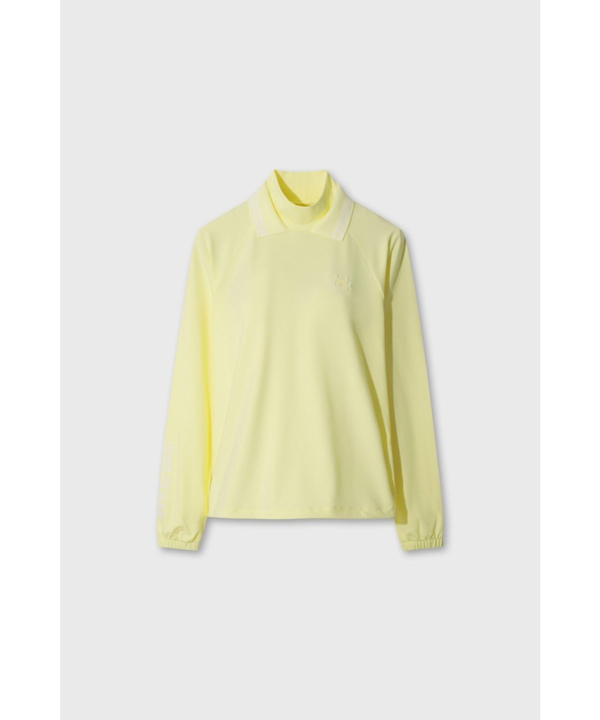 왁(WAAC) Women Fleece High Neck Pullover WWTBW26701YEL