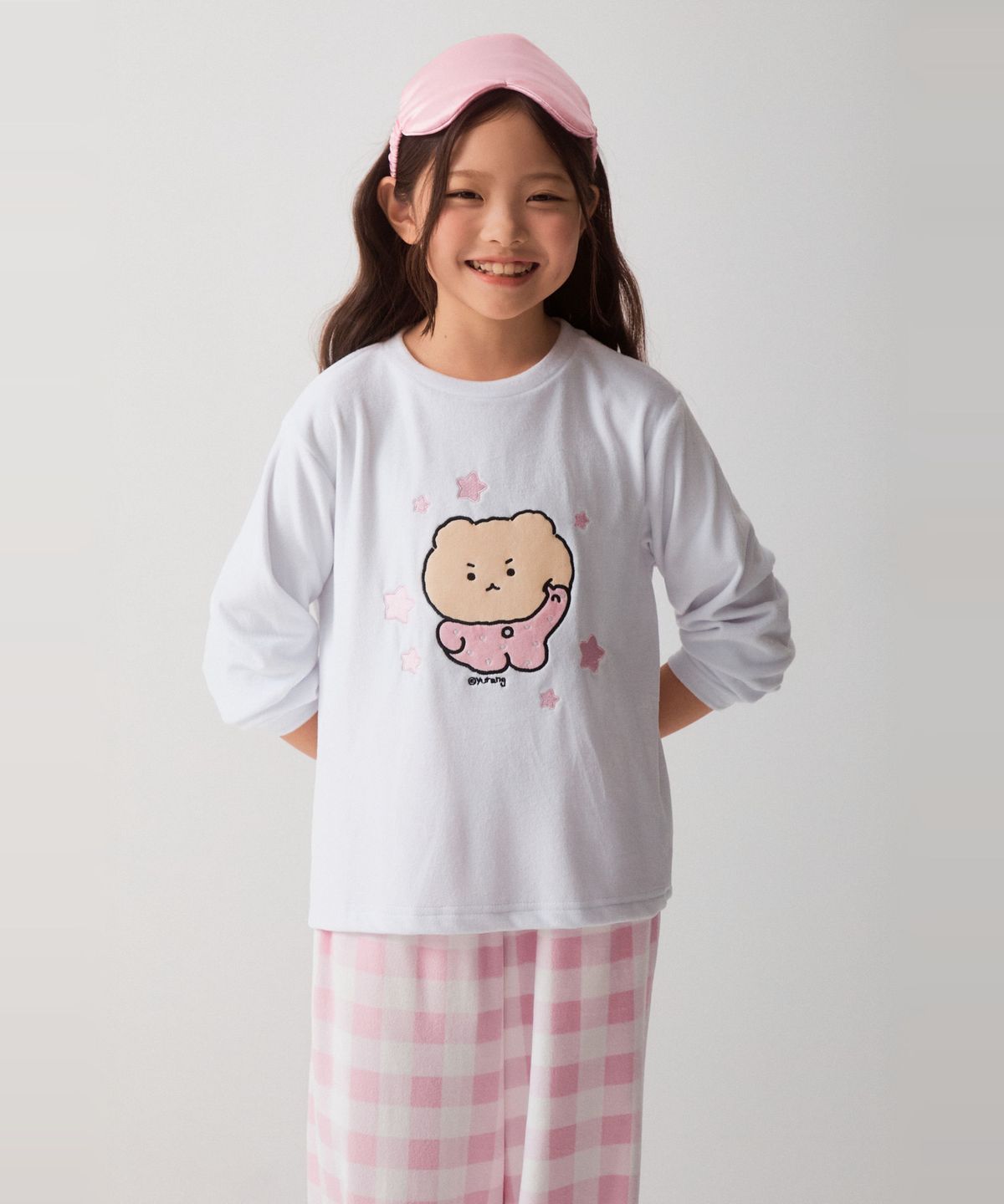 스파오 키즈(SPAO KIDS) [키즈] (망그러진곰) 라운드넥 파자마(Pink)_SPPPG4TKU2