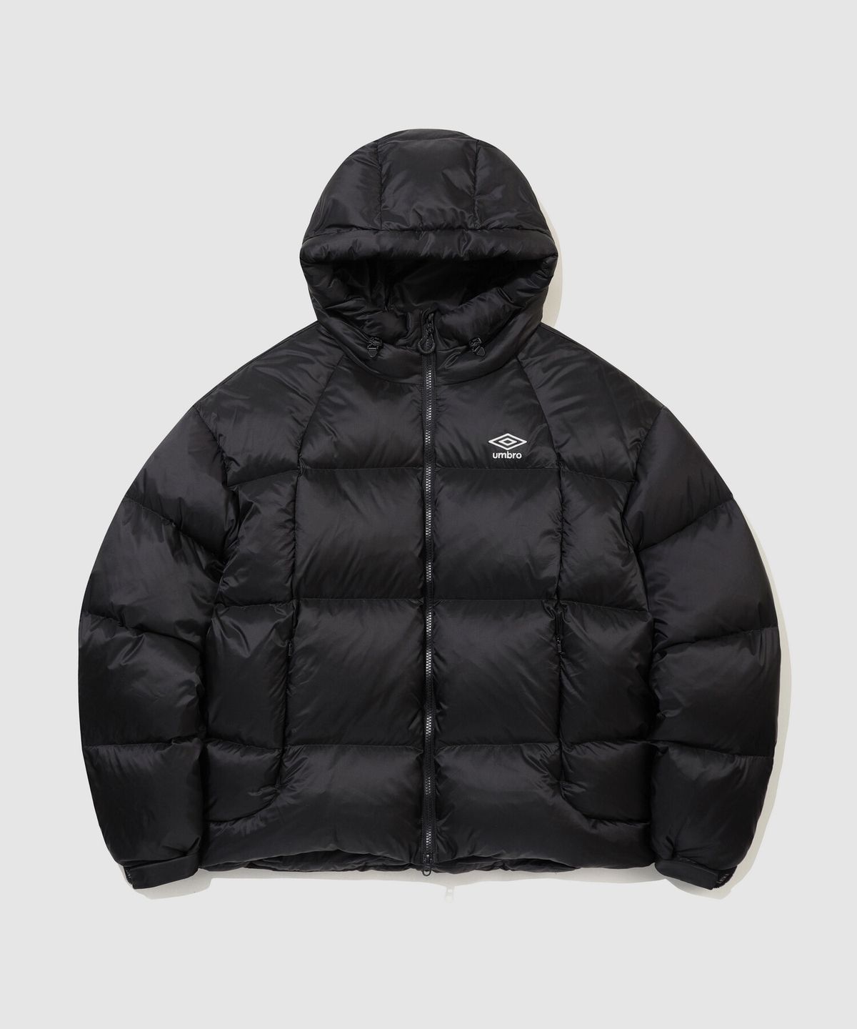 엄브로(UMBRO) 블랭킷 후드형 머스코비 덕 다운 자켓 블랙 UR424CDJO7
