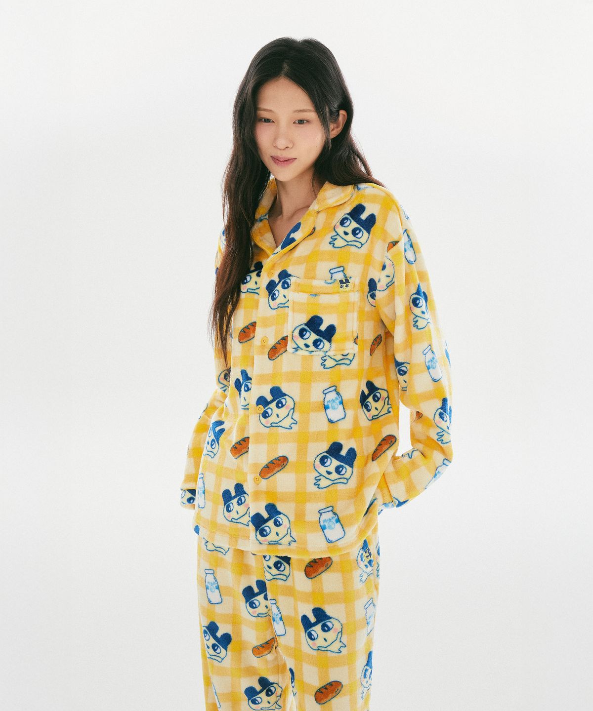 스파오(SPAO) [다마고치] 수면 파자마(Yellow)_SPPPG4VU08