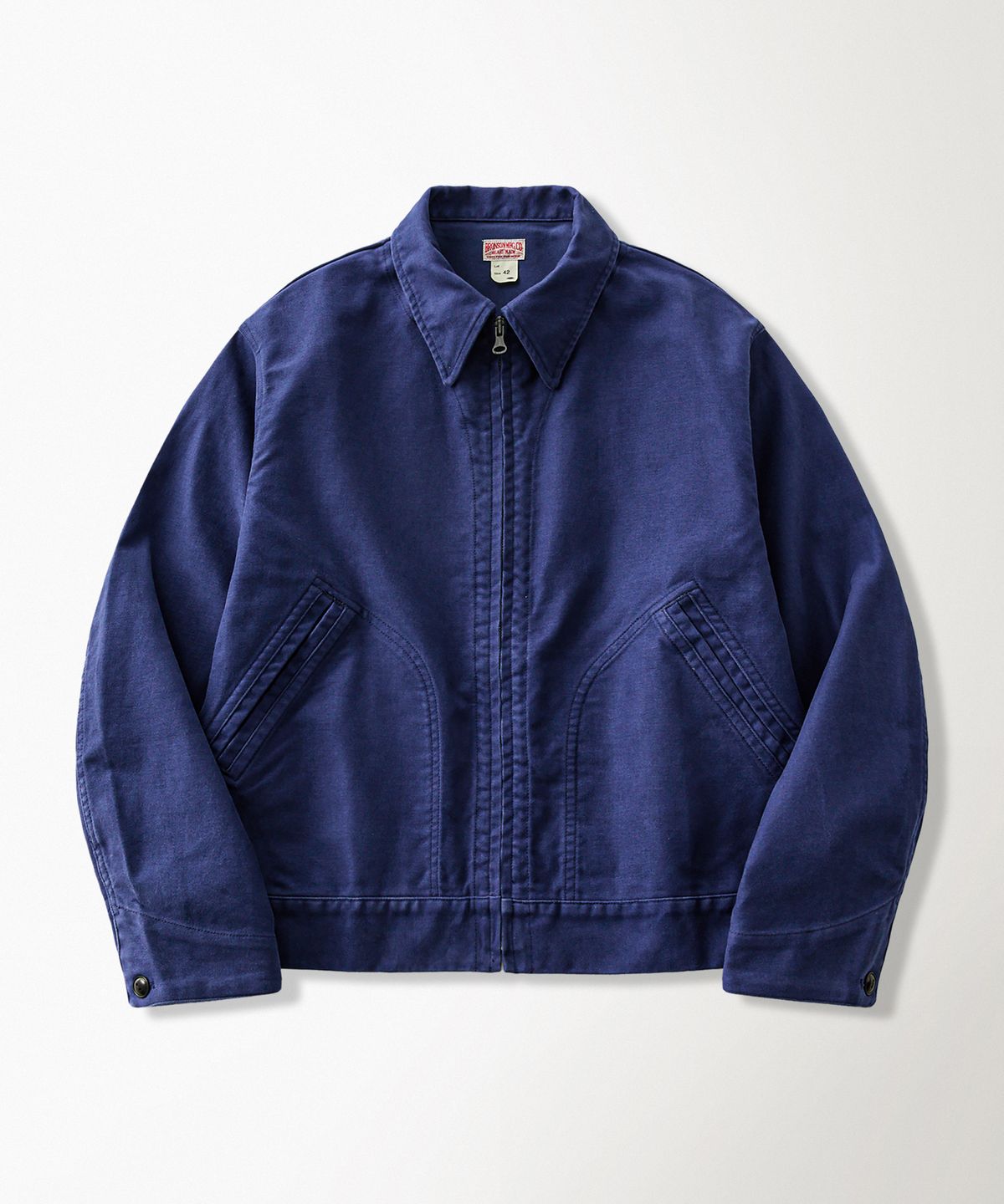 브론슨(BRONSON) 1950s Moleskin Cossack Jacket Blue