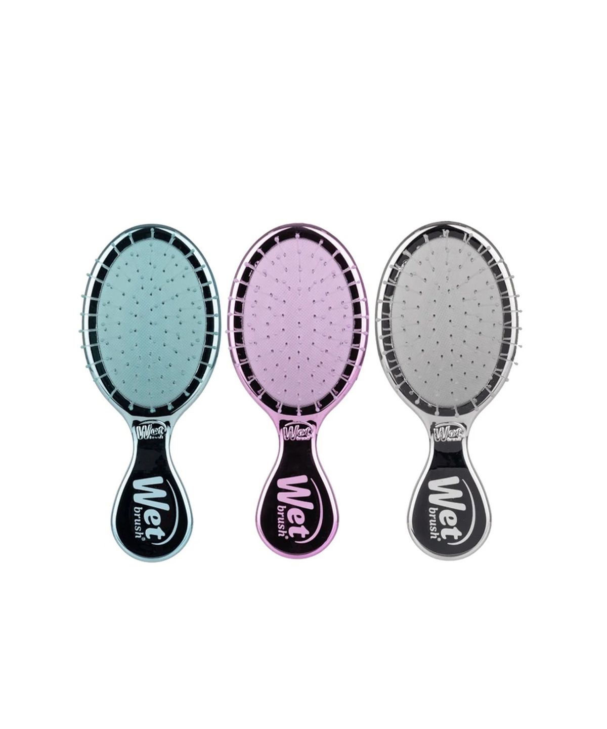 웻 브러쉬(WETBRUSH) 헤어 브러쉬 미니 디탱글러 페스티브 피니시
