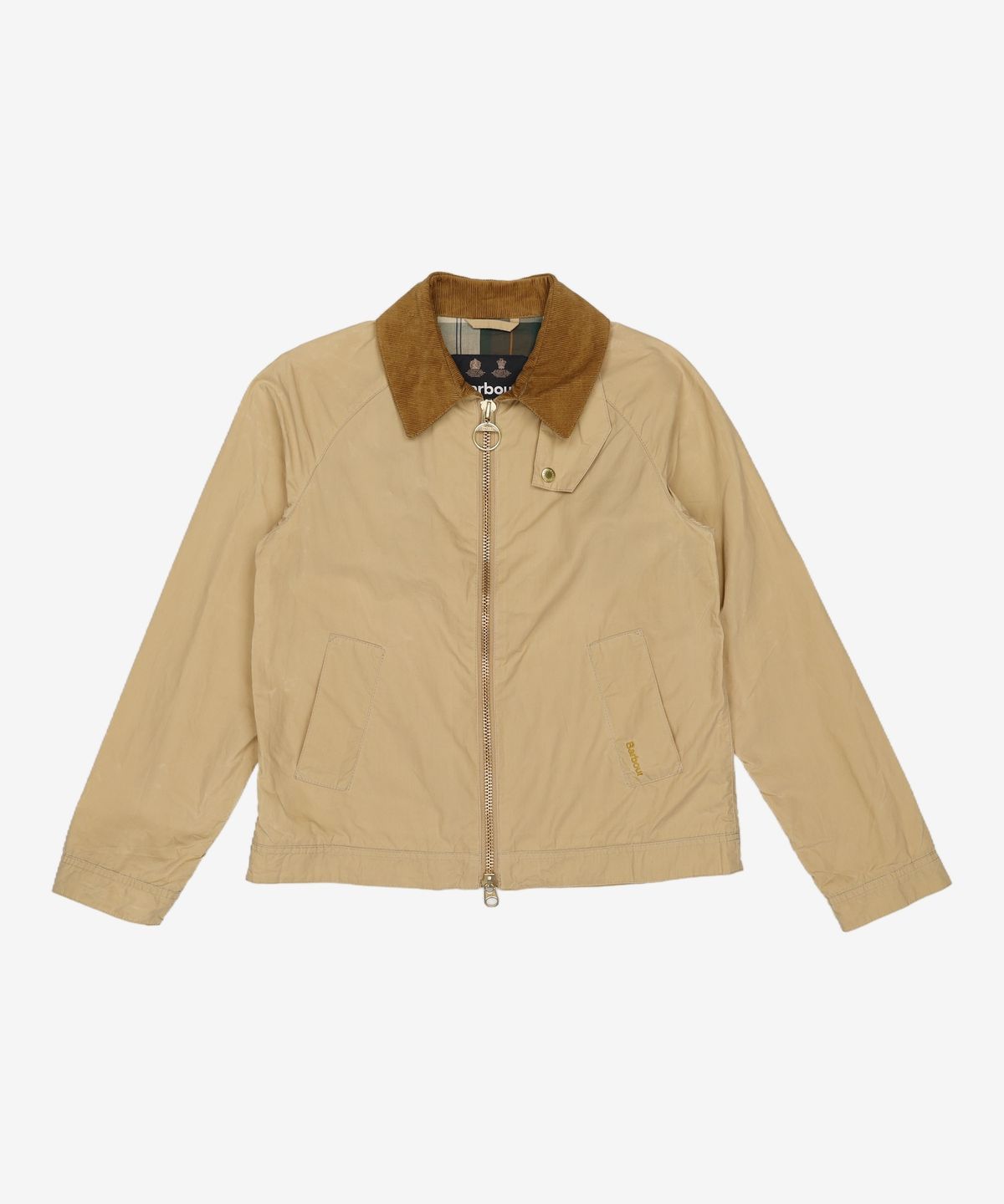 바버(BARBOUR) 여성 베이지 Campbell Showerproof 코튼 자켓 012