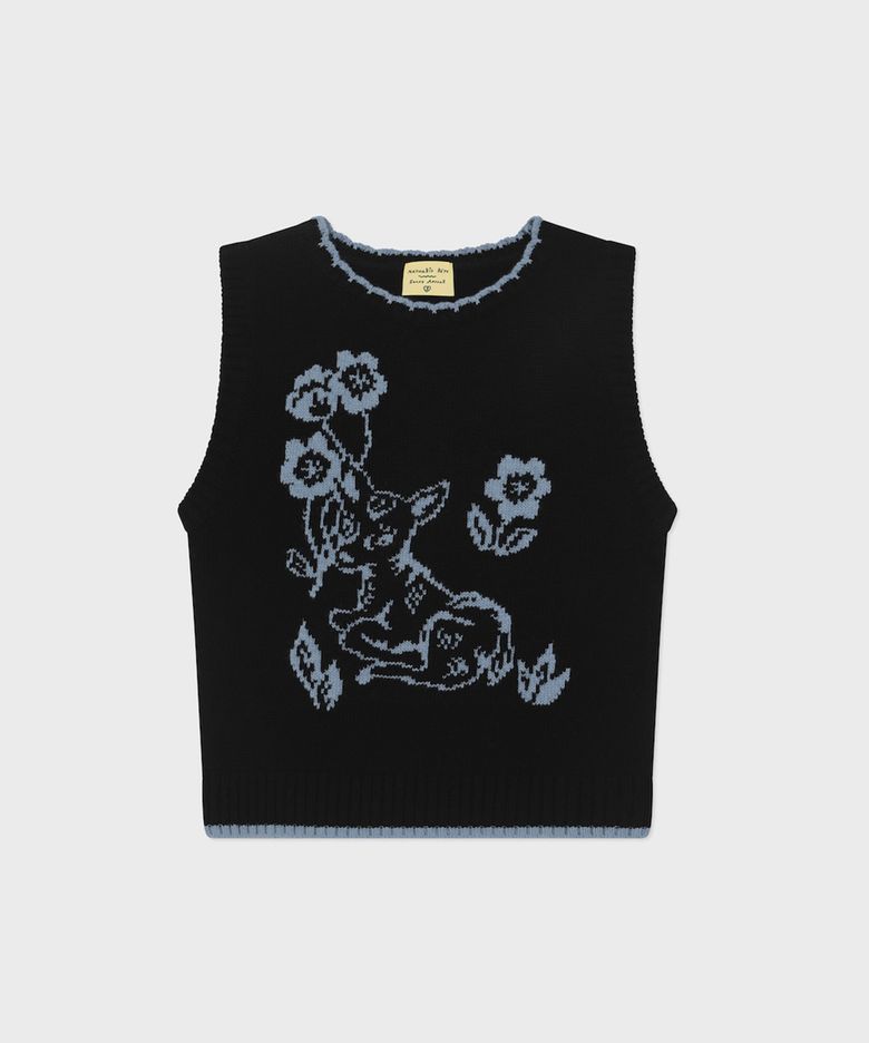 NAT vest garden bambi black