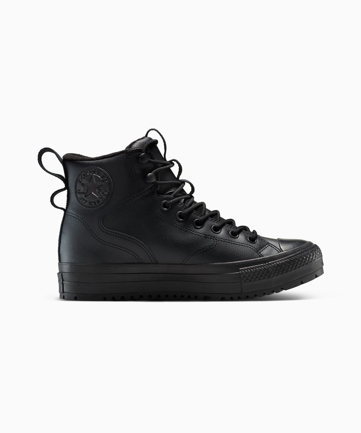 컨버스(CONVERSE) 척테일러 올스타 워터 리펠런트 하이커 부츠 레더 블랙 A13234C