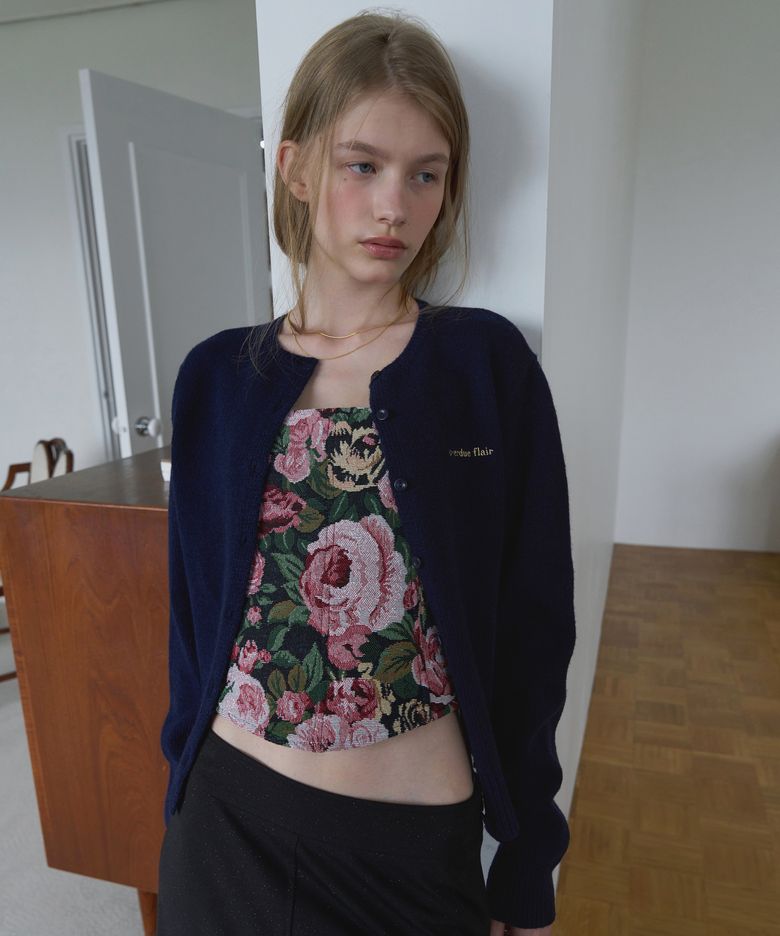 OVERDUE WOOL CARDIGAN_NAVY