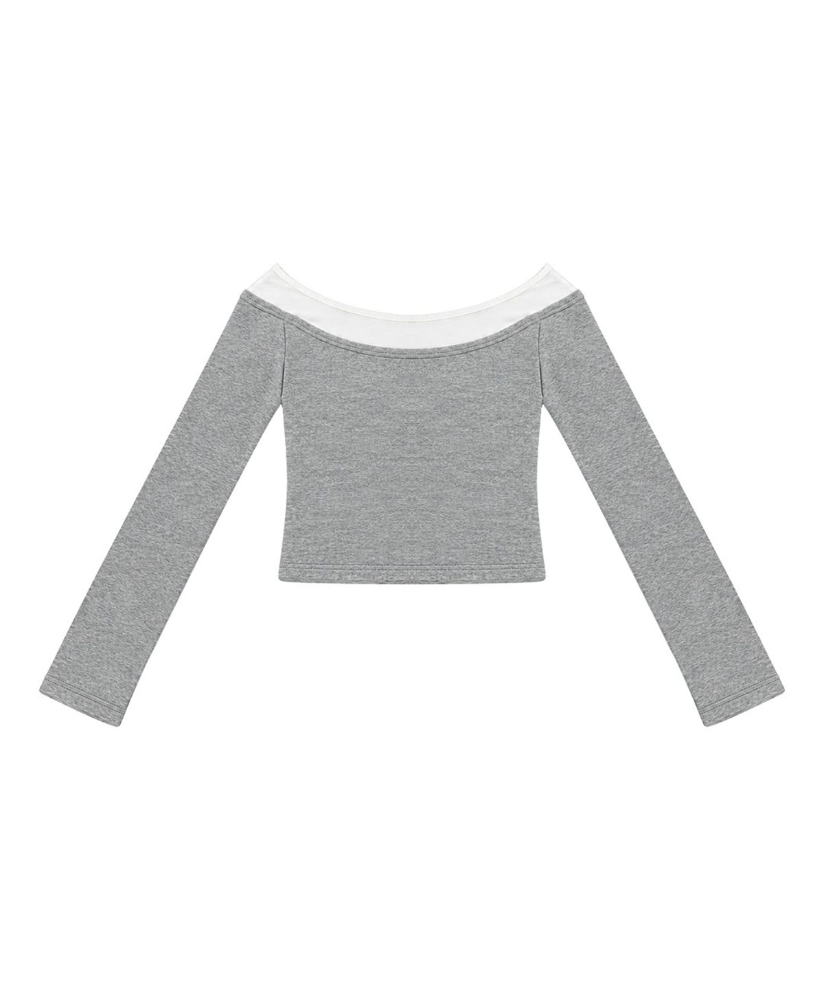 소프트서울(SOFT SEOUL) DOUBLE LAYERED TOP_GREY